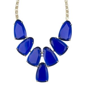 Rare Kendra Scott Cobalt Harlow Necklace